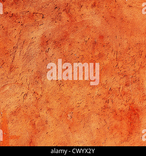 grunge orange wall background Stock Photo
