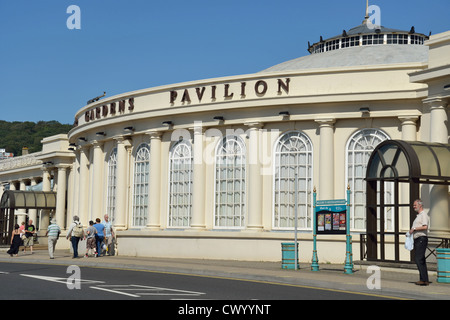 The Winter Gardens Pavilion on Marine Parade, Weston-Super-Mare, Somerset, England, United Kingdom Stock Photo