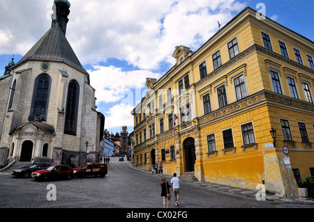 Banska Stiavnica historic town Slovakia Europe Stock Photo