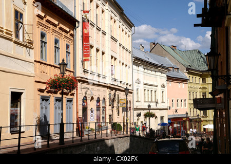 Banska Stiavnica historic town Slovakia Europe Stock Photo