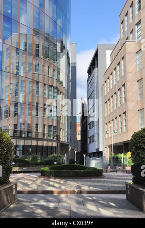 New office block development at Atlantic Quay off Broomielaw Glasgow Scotland UK Stock Photo