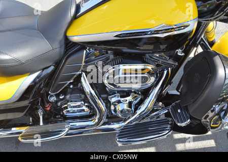 Harley Davidson Screaming Eagle Electra Glide Stock Photo