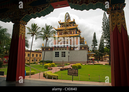 tibetian monastry in karnataka, india Stock Photo