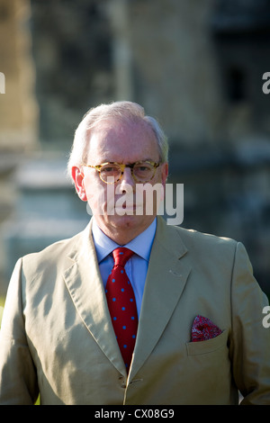 Dr David Starkey, Canterbury Cathedral, Kent , 2008 Stock Photo