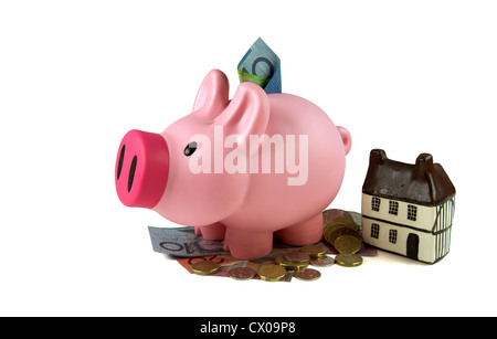 Loan Money for finance in Australia Stock Photo