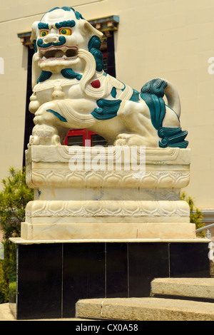 tibetian monastry in karnataka, india Stock Photo