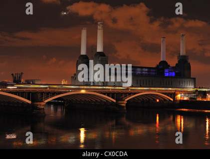 Battersea Power Station Stock Photo