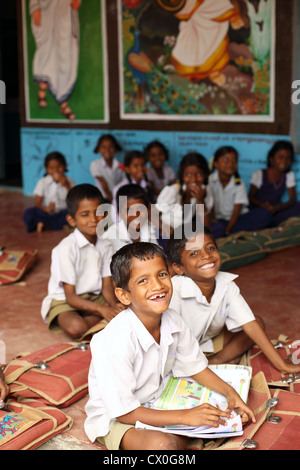 Girl with alphabet at school Andhra Pradesh South India Stock Photo - Alamy