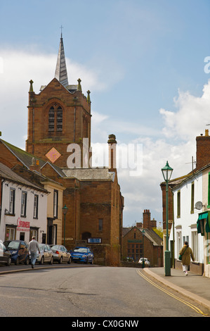 Front Street, Brampton town centre, Cumbria, England, UK Stock Photo ...