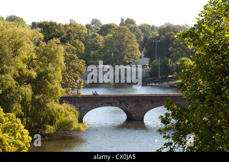 River Avon, Stratford-upon-Avon, Warwickshire, UK Stock Photo