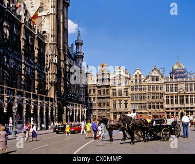 8203. Grand Place, Brussels, Belgium, Europe Stock Photo