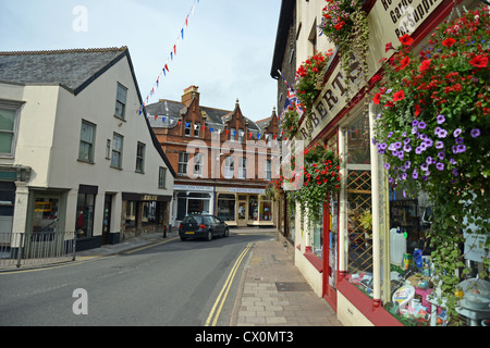 Broad Street, Ottery St Mary, Devon, England, United Kingdom Stock Photo