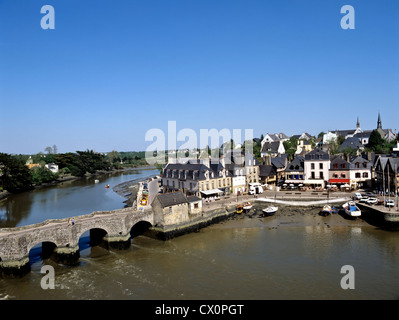 8265. St Goustan, Auray, Brittany, France, Europe Stock Photo