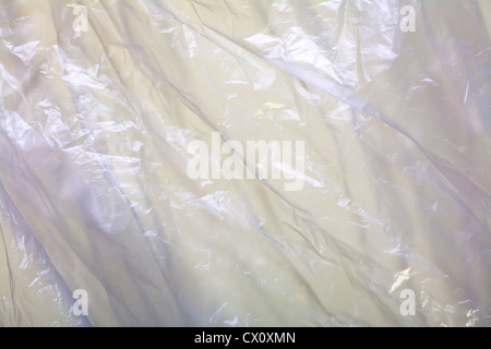 Close up of a matt plastic foil as abstract background Stock Photo