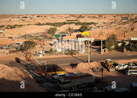 Museum Old timers Mine in Coober Pedy, South Australia, Australia Stock Photo