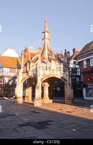 The poultry cross in Salisbury, Wiltshire. Stock Photo