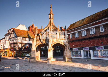 The poultry cross in Salisbury, Wiltshire. Stock Photo