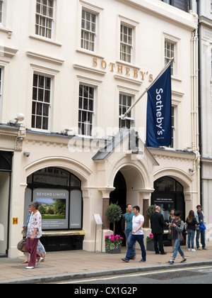 auction london sotheby sothebys alamy kingdom united europe england bond street
