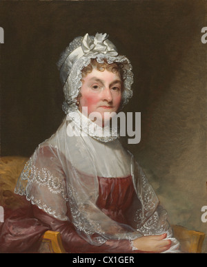 Gilbert Stuart, Abigail Smith Adams (Mrs. John Adams), American, 1755 - 1828, 1800/1815, oil on canvas Stock Photo