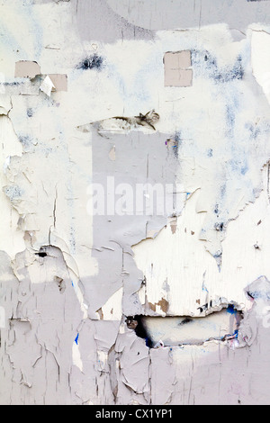 White peeling old paint dirty wooden worn surface texture floor table ...