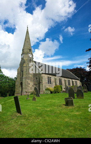 St John's Church Wall Lichfield Staffordshire UK Stock Photo