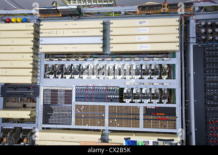 Colossus Computer Mark 2 at Bletchley Park Bletchley Milton Keynes Buckinghamshire England UK Stock Photo