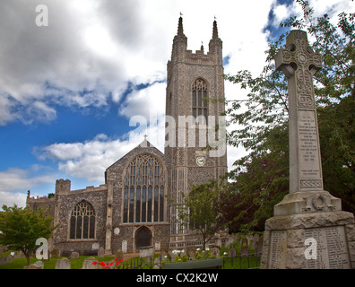 St Marys Church, Bungay, Suffolk, England Stock Photo