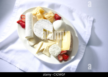 Cheese Platter Stock Photo
