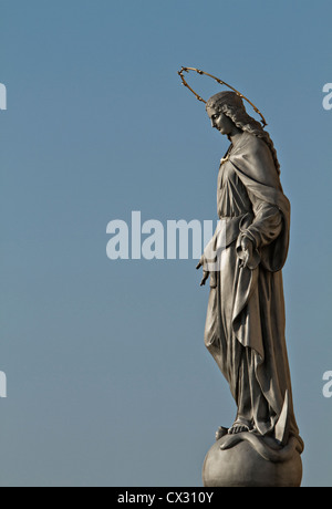 Holy Mary statue Stock Photo