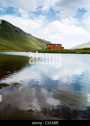 Purple Valley, Stelvio National Park, Violet Hut, Bormio, Lombardy, Italy Stock Photo