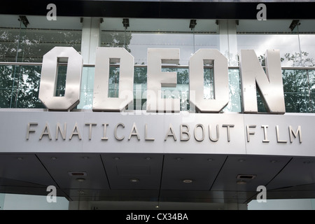 Odeon Cinema, Leicester Square; London; England; UK Stock Photo