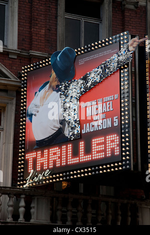Michael Jackson's Thriller, Lyric Theatre; Shaftesbury Avenue; West End; London, England, UK Stock Photo