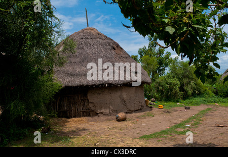 Shashemene Ethiopia Africa Alaba tribe portrait of local old man with ...