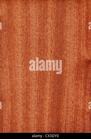 Texture of sapele (high-detailed wood texture series) Stock Photo