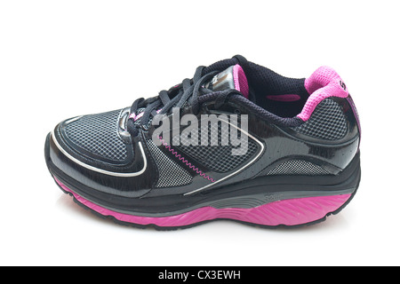 Sports running shoe on white background Stock Photo