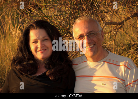 Middle-aged couple Stock Photo
