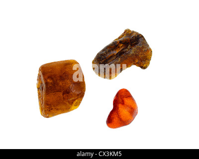 Amber. Origin: Poland Stock Photo