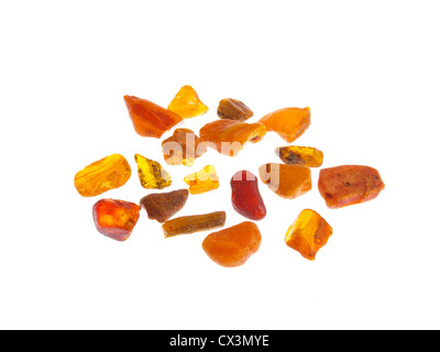 Amber. Origin: Poland Stock Photo