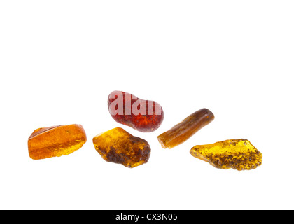 Amber. Origin: Poland Stock Photo