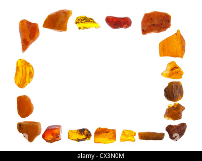 Amber. Origin: Poland Stock Photo