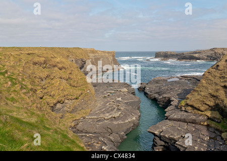 The Bridges of Ross on Loop Head Peninsula, County Clare, Ireland. Stock Photo