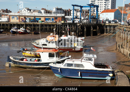 The harbour at Bridlington, East Riding, England, U.K. Stock Photo