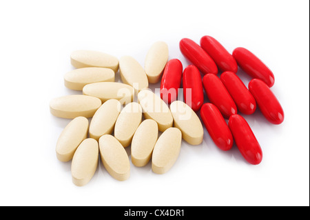 vitamins c and vitamins b Stock Photo
