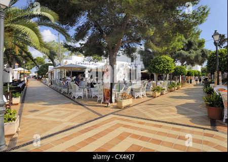 Town Centre, Cala D'Or, Mallorca. Stock Photo