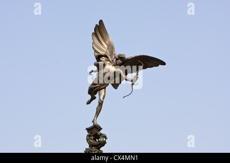 Eros Piccadilly Circus in London Stock Photo