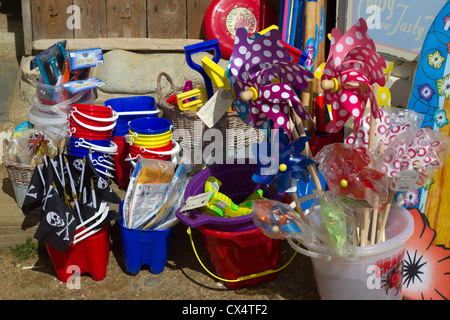 Beach shop in Steephill Cove, Isle of Wight. Stock Photo