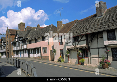 Church Street in the quintessentially English village of Steyning in West Sussex. Stock Photo