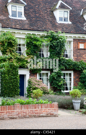 Old Houses in Lower Close near the Cathedral Norwich Norfolk England Stock Photo