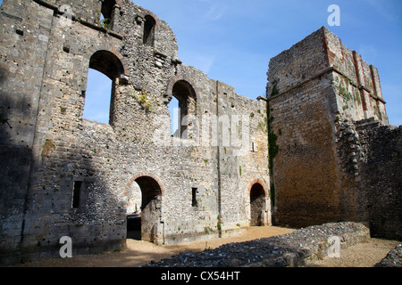 Wolvesley Castle in Winchester - Hampshire UK Stock Photo