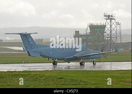 UK-AIR FORCE Hawker Beechcraft Shadow R1. (350CER). RAF Lossiemouth ...